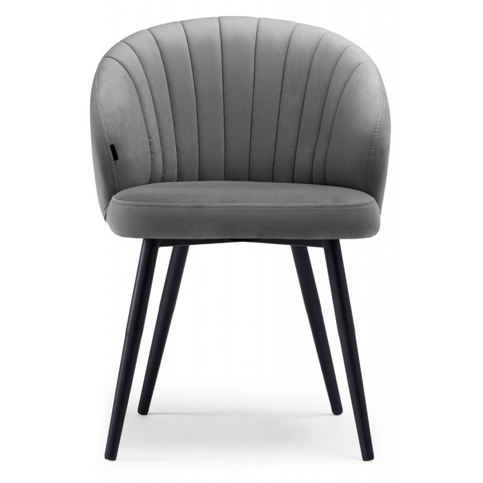 Стул Бэнбу серо-черного цвета - купить Обеденные стулья по цене 5650.0