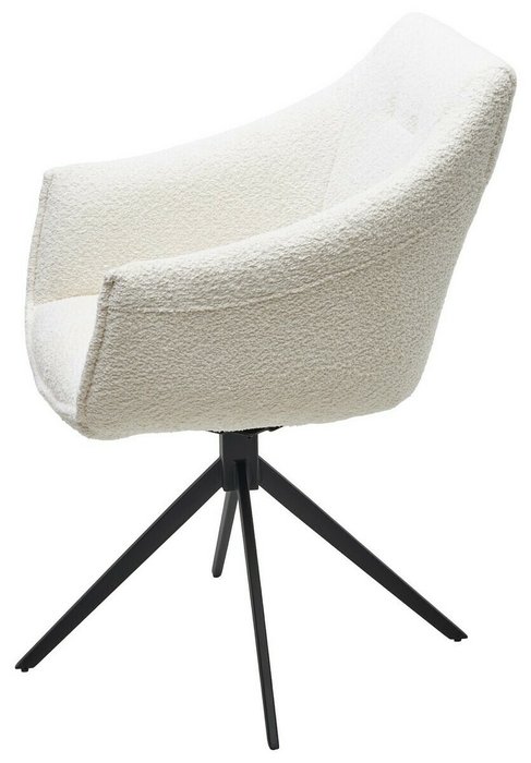 Стул поворотный Clouds белого цвета - лучшие Обеденные стулья в INMYROOM