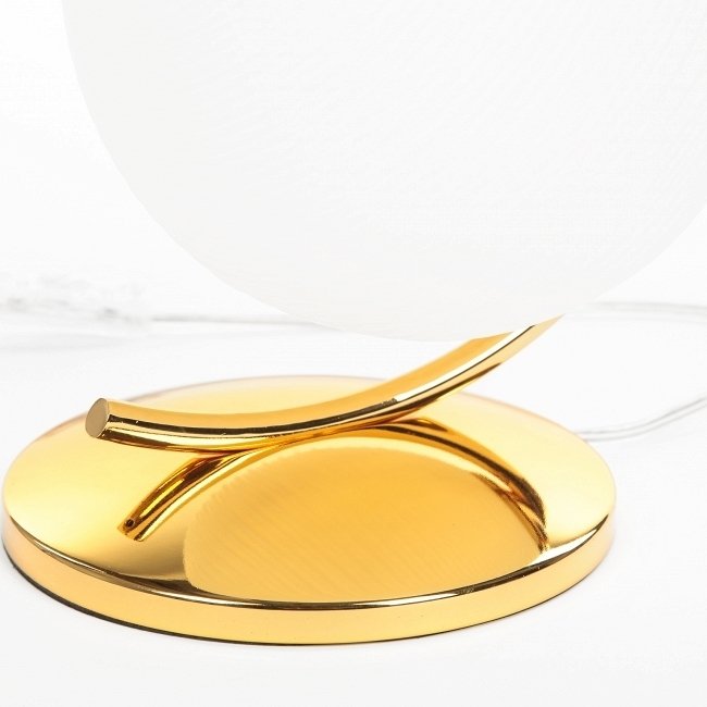 Настольный светильник с круглым плафоном - купить Настольные лампы по цене 13081.0