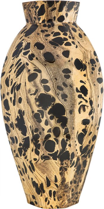 Ваза настольная керамическая Leopard narrow