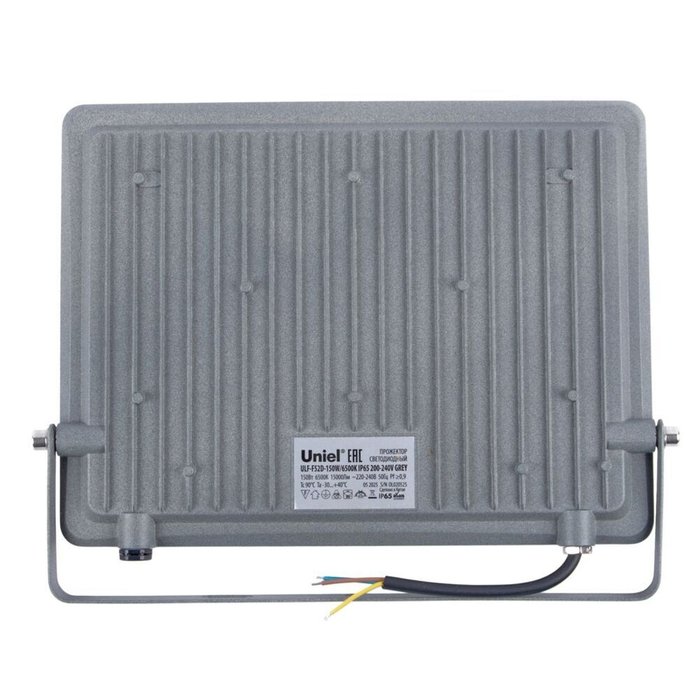 Прожектор ULF-F52D-150W/6500K IP65 200-240V GREY (пластик, цвет прозрачный) - лучшие Уличные прожекторы в INMYROOM