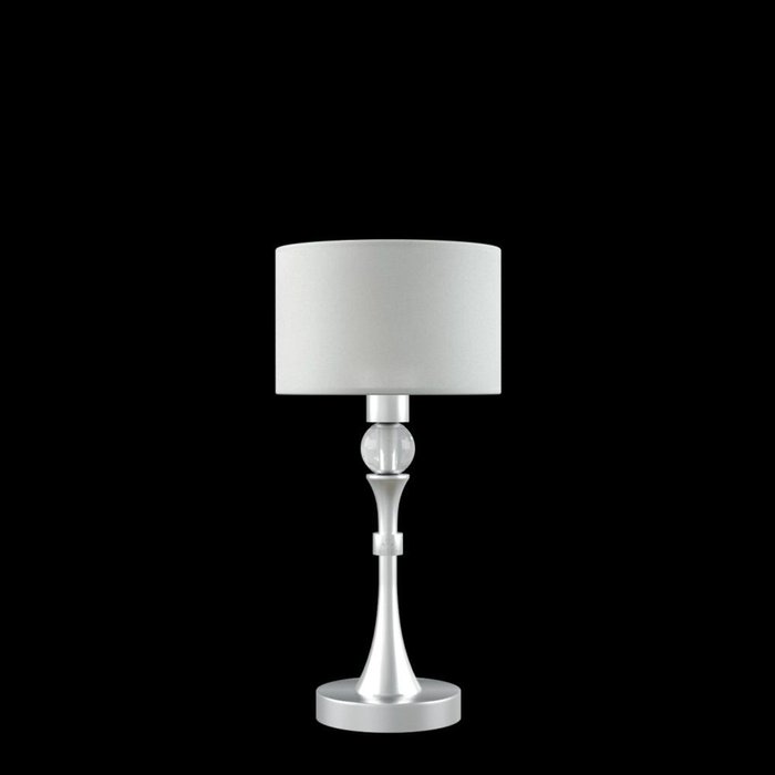Настольная лампа Eclectic с белым абажуром  - купить Настольные лампы по цене 2400.0