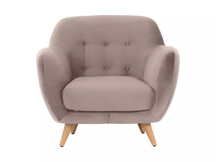 Кресло Loa бежевого цвета - купить Интерьерные кресла по цене 36900.0