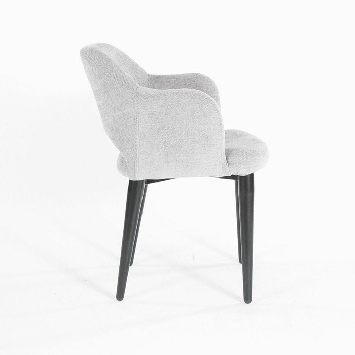 Стул Мартин светло-серого цвета - лучшие Обеденные стулья в INMYROOM