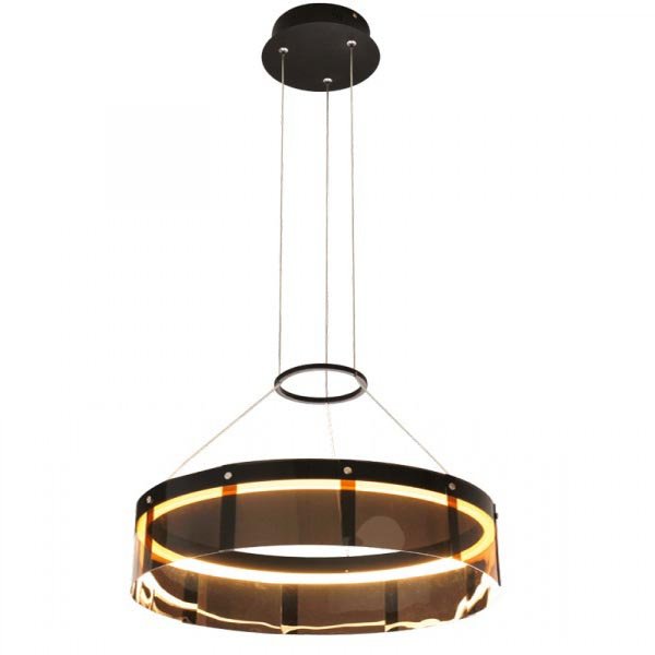 Подвесной светодиодный светильник Aurea из пластика и металла