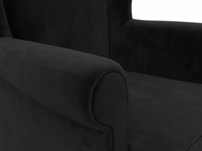 Кресло Торин черного цвета - лучшие Интерьерные кресла в INMYROOM