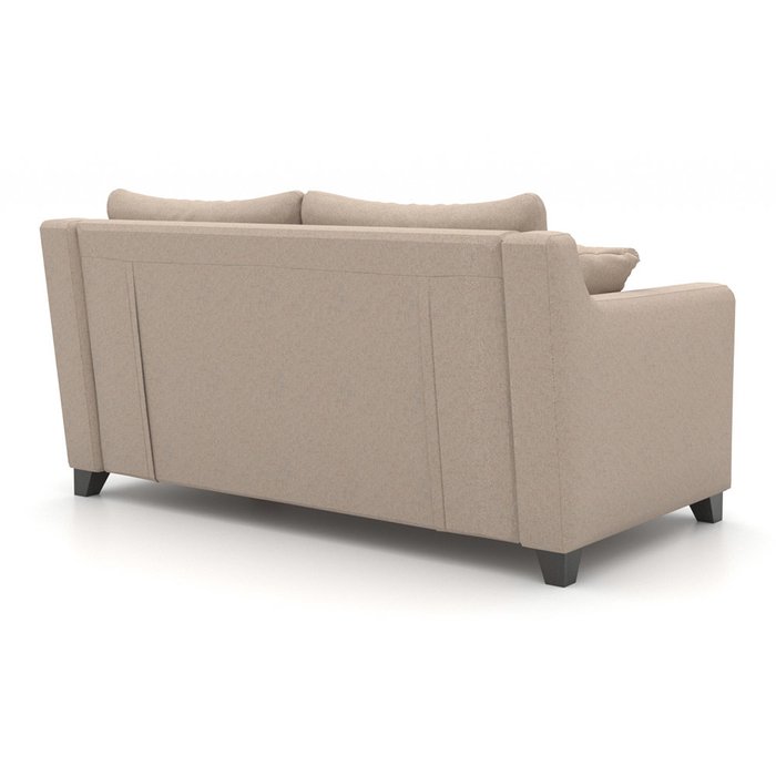 Двухместный диван Mendini MT (164 см) бежевого цвета - лучшие Прямые диваны в INMYROOM