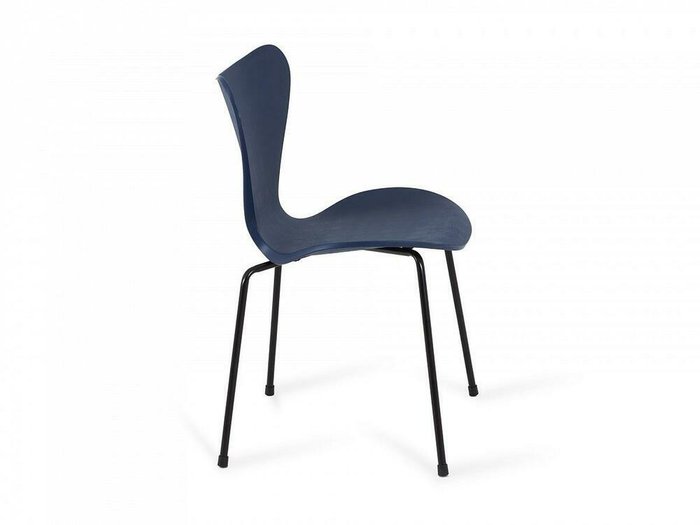 Стул Monty темно-синего цвета - лучшие Обеденные стулья в INMYROOM