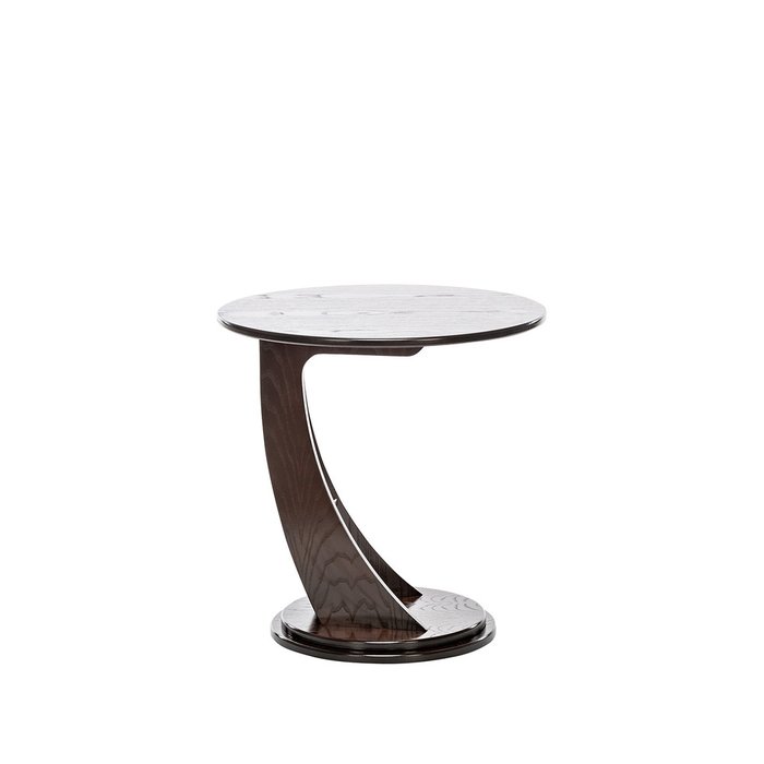 Приставной столик Акцент темно-коричневого цвета - лучшие Кофейные столики в INMYROOM