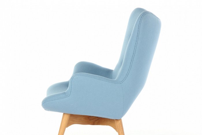 Кресло Contour на деревянных ножках - лучшие Интерьерные кресла в INMYROOM