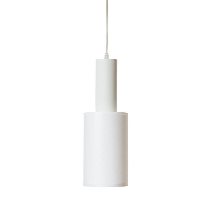 Подвесной светильник Roller с абажуром белого цвета  - купить Подвесные светильники по цене 4752.0