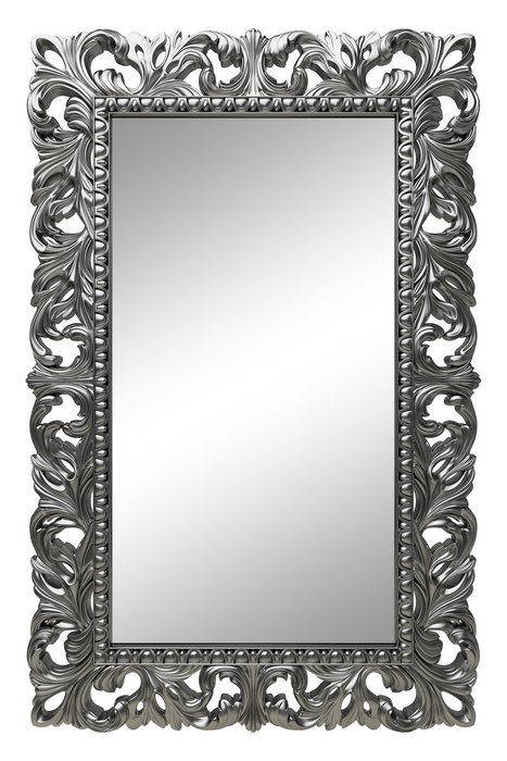 Подвесное зеркало Отталия Серебро металлик S