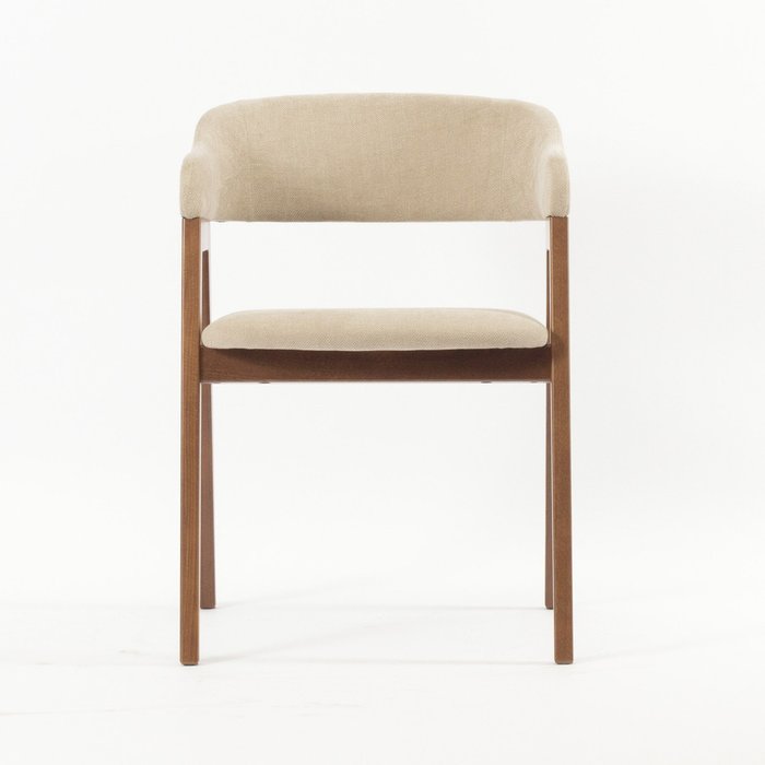 Стул Челси коричнево-бежевого цвета  - купить Обеденные стулья по цене 17990.0