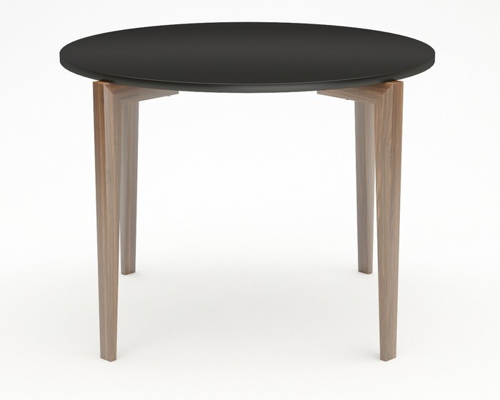 Стол обеденный Circus Compact черно-коричневого цвета - купить Обеденные столы по цене 29930.0