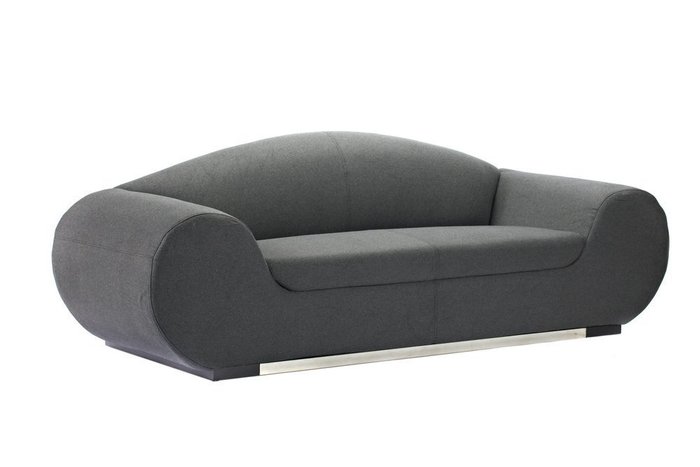 Диван New York Soft Life серого цвета - купить Прямые диваны по цене 115000.0