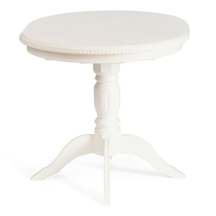 Раздвижной обеденный стол Stefano белого цвета - купить Обеденные столы по цене 30510.0