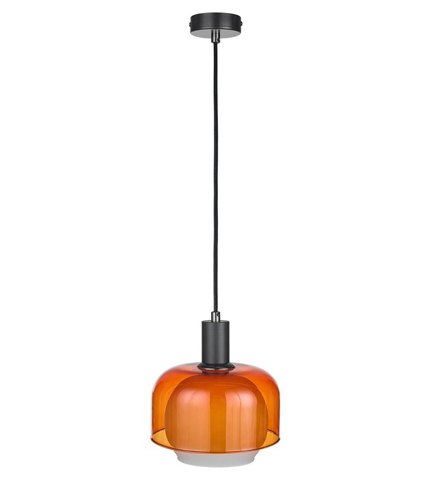 Подвесной светильник Nature с плафонами оранжевого цвета