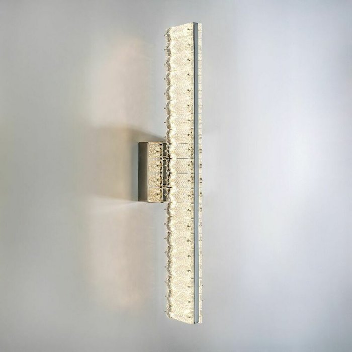 Настенный светильник ML.752.01 CR (хрусталь, цвет прозрачный) - купить Подвесные светильники по цене 5640