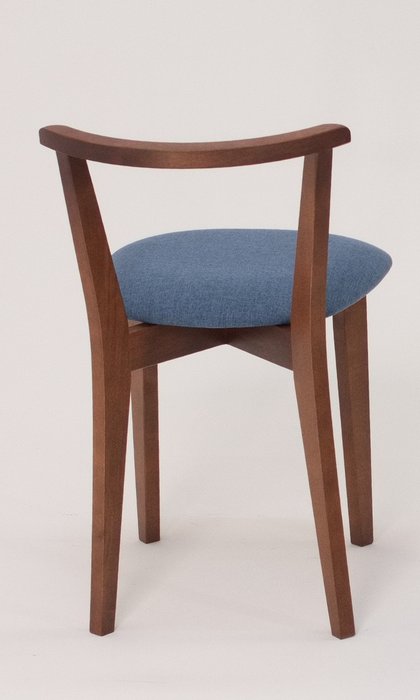 Стул Франк сине-коричневого цвета - лучшие Обеденные стулья в INMYROOM
