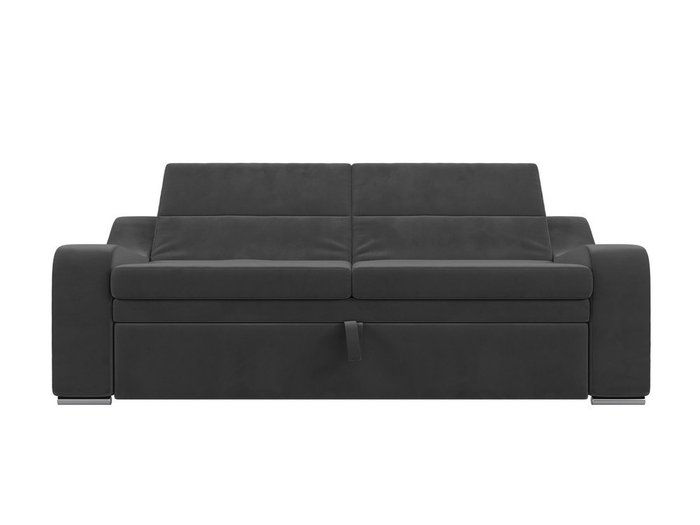 Прямой диван-кровать Медиус серого цвета - купить Прямые диваны по цене 47999.0