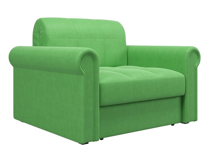 Кресло-кровать Палермо зеленого цвета