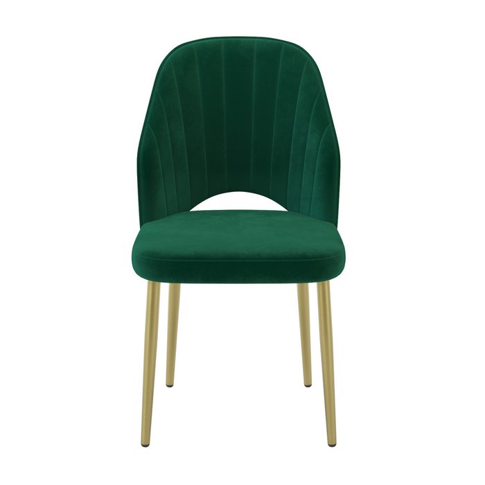 Стул Скарлет голд зеленого цвета - купить Обеденные стулья по цене 6700.0
