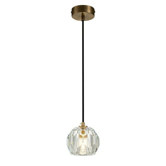 Подвесной светильник Belfast Clifton D3315-1 GL CL Прозрачный
