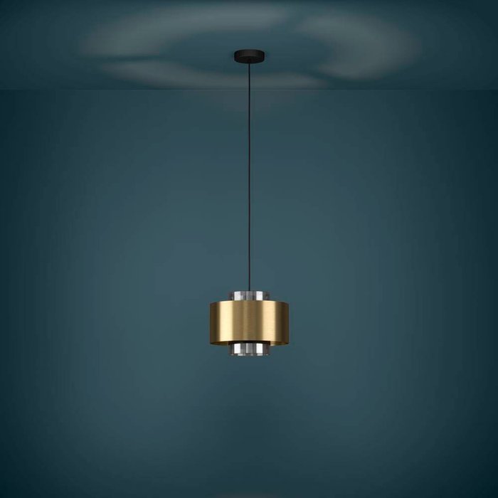 Подвесной светильник Duglia латунного цвета - лучшие Подвесные светильники в INMYROOM