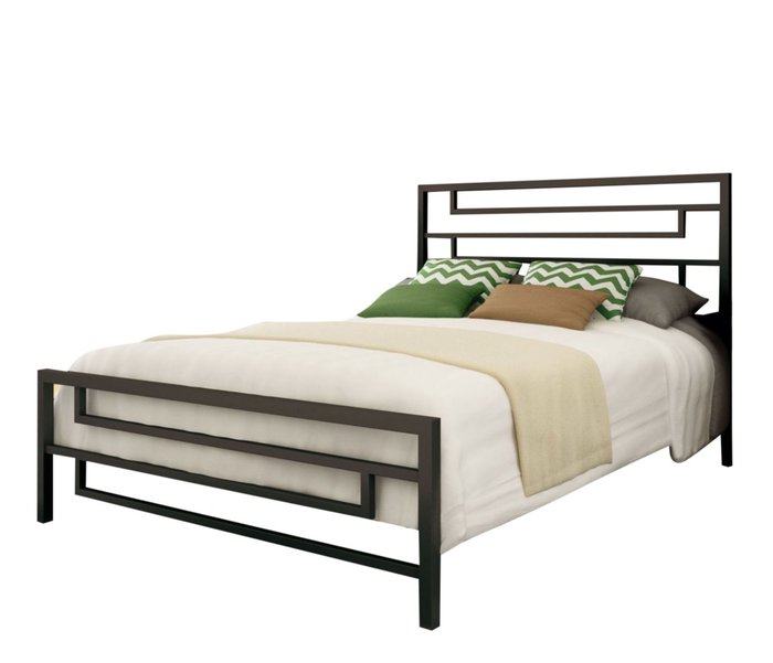 Кровать Сорренто 180х200 черного цвета