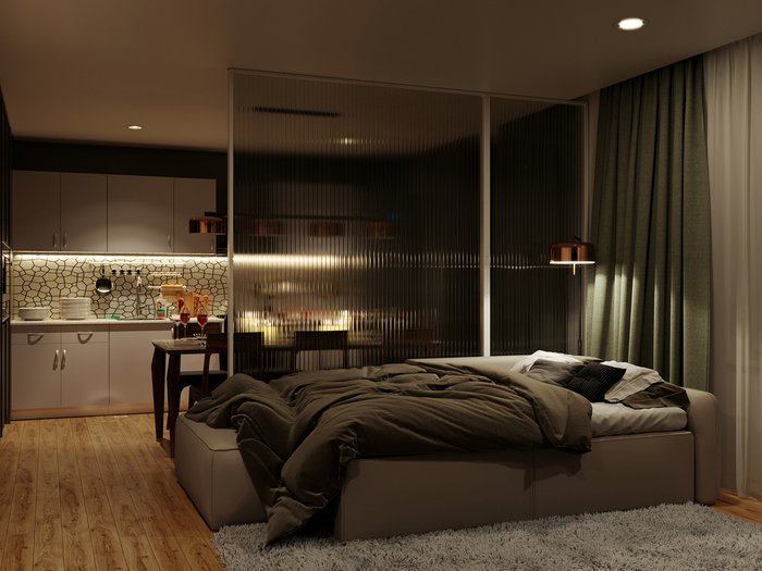 Угловой диван-кровать Портленд темно-бежевого цвета - лучшие Угловые диваны в INMYROOM