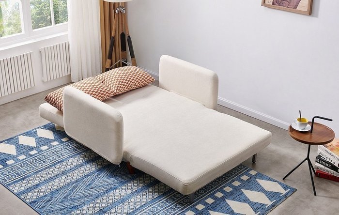 Диван-кровать Cardiff бежевого цвета - купить Прямые диваны по цене 54365.0
