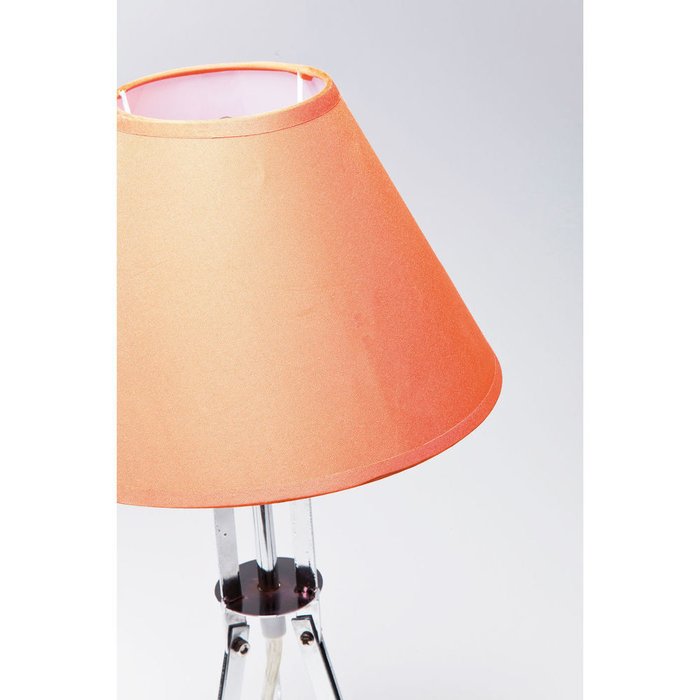 Лампа настольная Rhythm с оранжевым абажуром - лучшие Настольные лампы в INMYROOM