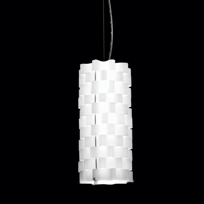 Подвесной светильник Vistosi TAHOMA из муранского стекла белого цвета