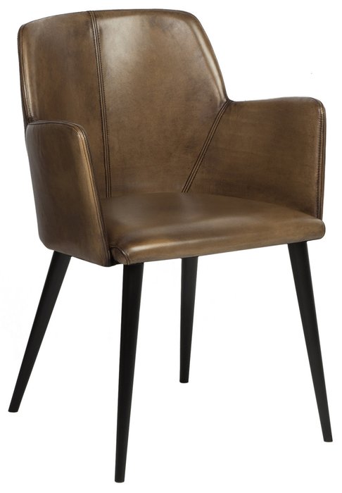Стул с подлокотниками Stewart / Light olive