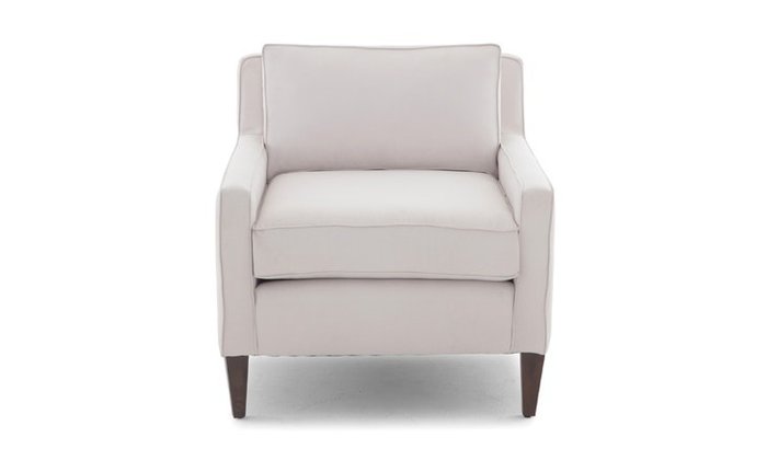 Кресло белого цвета - купить Интерьерные кресла по цене 43200.0