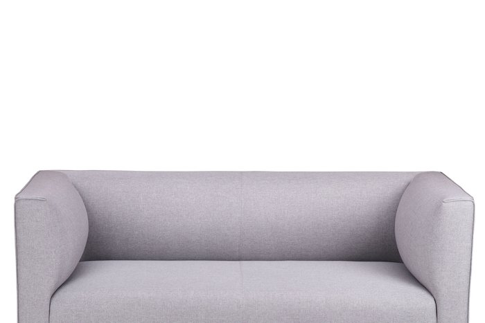 Прямой диван Эриче Комфорт светло-серого цвета - лучшие Прямые диваны в INMYROOM