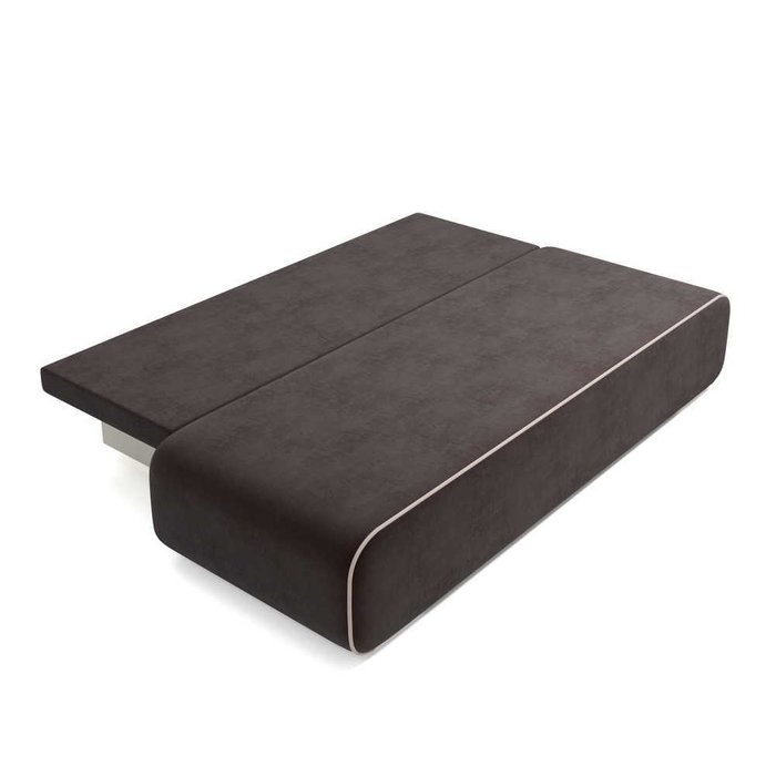 Диван-кровать  Рокки коричневого цвета - купить Прямые диваны по цене 28896.0
