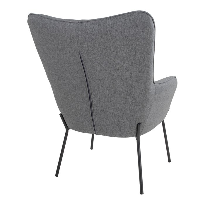 Кресло для отдыха Glasgow серого цвета - лучшие Интерьерные кресла в INMYROOM