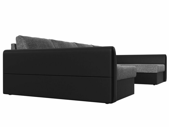 Угловой диван-кровать Гесен серого цвета - лучшие Угловые диваны в INMYROOM