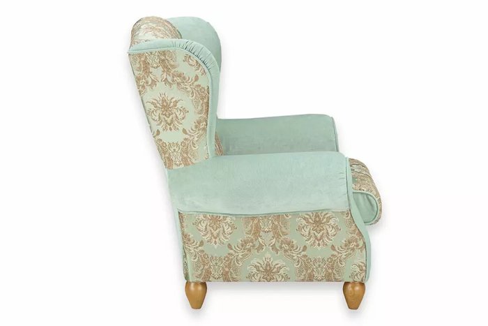 Кресло Ланкастер голубого цвета - лучшие Интерьерные кресла в INMYROOM