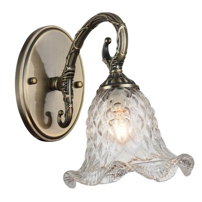 БРА ARTE LAMP с плафоном из стекла 