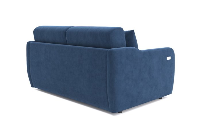 Прямой диван-кровать синего цвета - лучшие Прямые диваны в INMYROOM