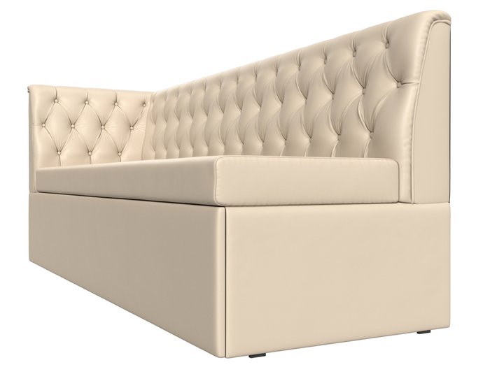 Диван-кровать Маркиз бежевого цвета (экокожа) с углом слева - лучшие Прямые диваны в INMYROOM