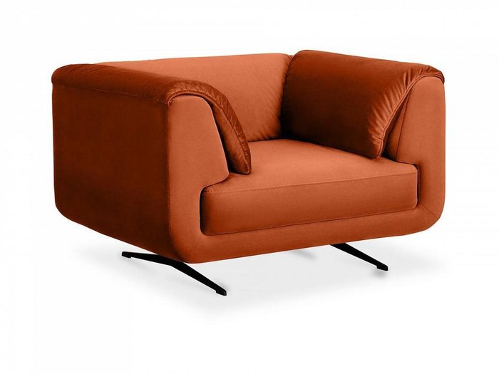 Кресло Marsala терракотового цвета - купить Интерьерные кресла по цене 94680.0