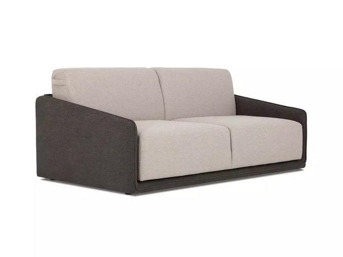 Диван-кровать Toronto wave коричнево-бежевого цвета - купить Прямые диваны по цене 153450.0