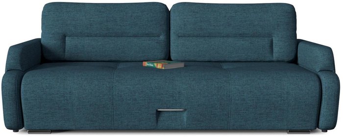 Диван-кровать Лацио синего цвета - купить Прямые диваны по цене 38448.0