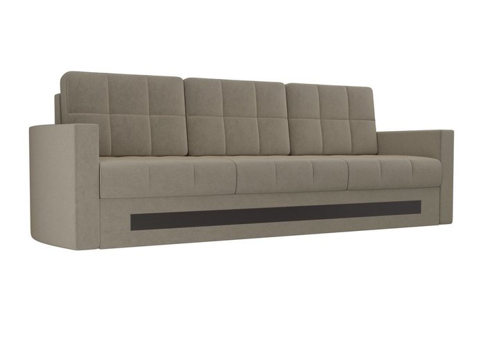 Прямой диван-кровать Белла бежевого цвета