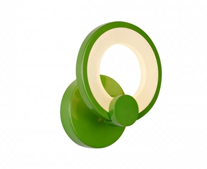 Настенный светильник Ring зеленого цвета - купить Бра и настенные светильники по цене 4890.0