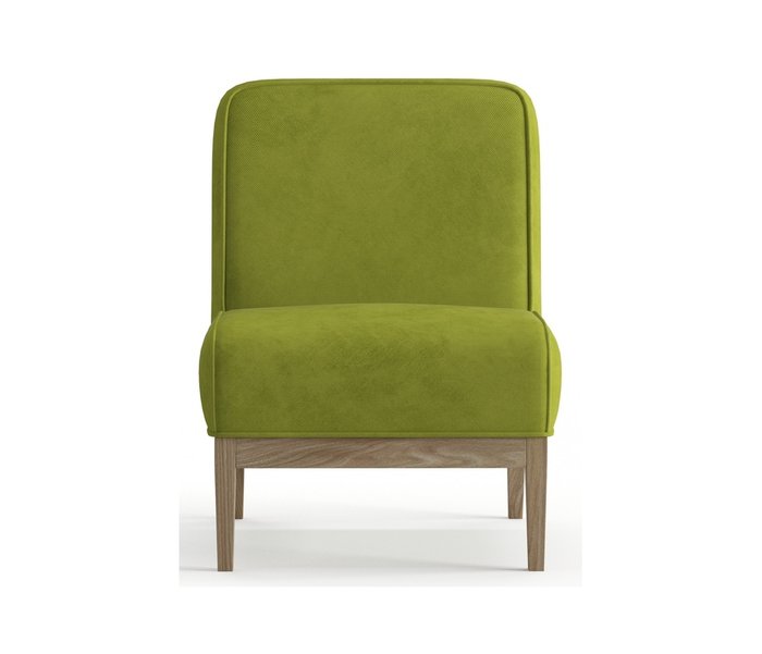 Кресло из велюра Арагорн зеленого цвета - купить Интерьерные кресла по цене 16490.0