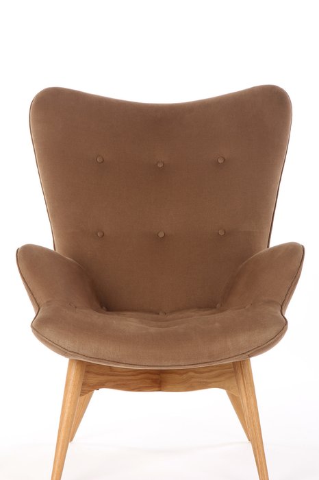 Кресло Contour темно-бежевого цвета - купить Интерьерные кресла по цене 62700.0
